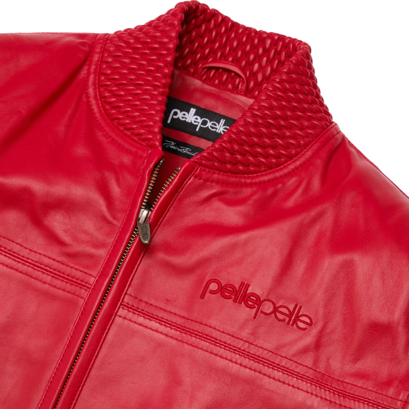 Pelle Pelle Basic Burnish Buttersoft Red Leather Jacket - Image 4