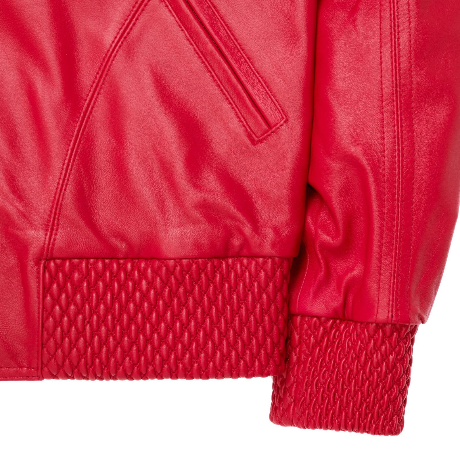 Pelle Pelle Basic Burnish Buttersoft Red Leather Jacket - Image 5