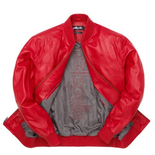 Pelle Pelle Basic Burnish Buttersoft Red Leather Jacket - Image 3