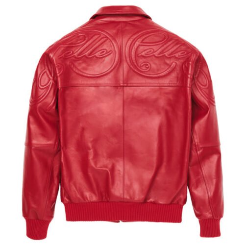 Alternative view of Pelle Pelle Plush Puff Red Leather Jacket