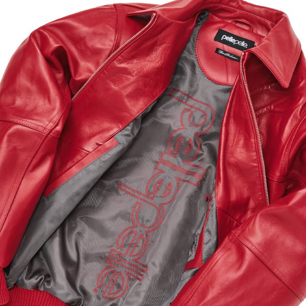 Pelle Pelle Plush Puff Red Leather Jacket - Image 4