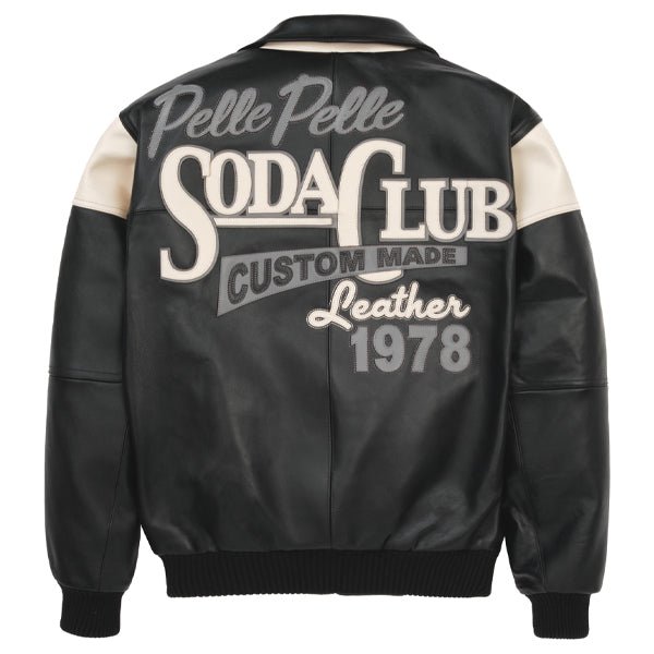 Pelle Pelle 78 Soda Club Plush Black Leather Jacket - Image 2