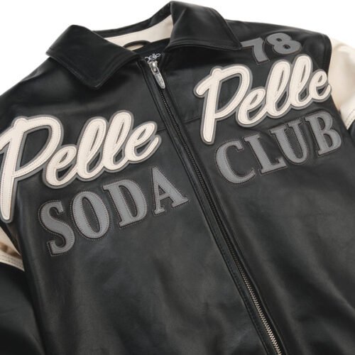 Pelle Pelle 78 Soda Club Plush Black Leather Jacket - Image 5
