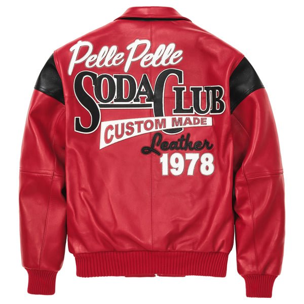 Pelle Pelle 78 Soda Club Plush Red Leather Jacket - Image 2