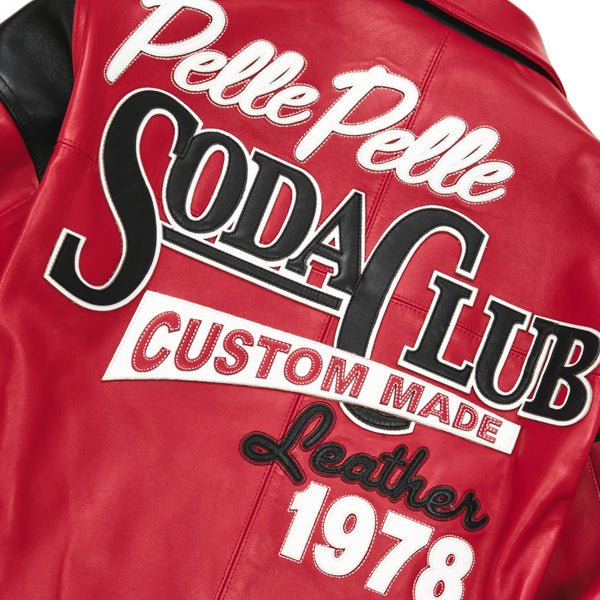 Pelle Pelle 78 Soda Club Plush Red Leather Jacket - Image 6