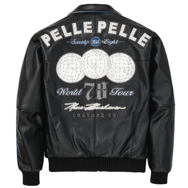 Pelle Pelle 78 World Tour Plush Black Leather Jacket - Image 2