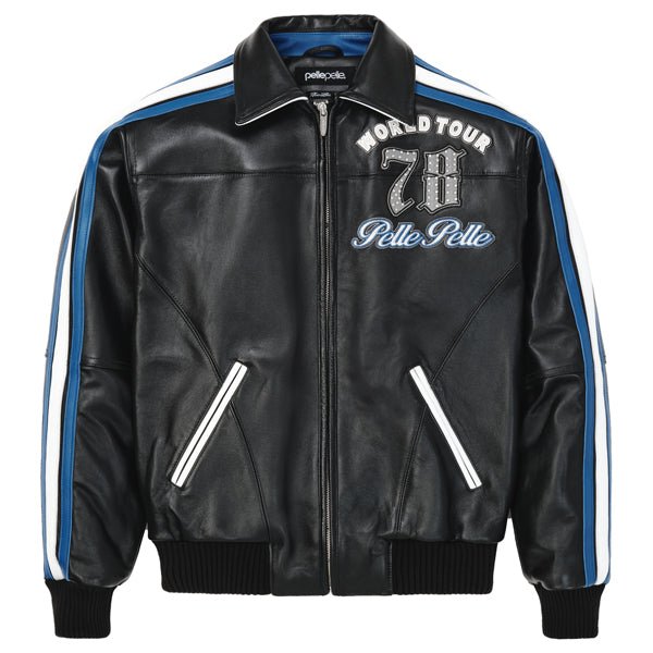 Pelle Pelle 78 World Tour Plush Black Leather Jacket