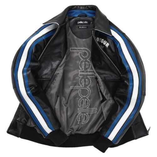Pelle Pelle 78 World Tour Plush Black Leather Jacket - Image 3