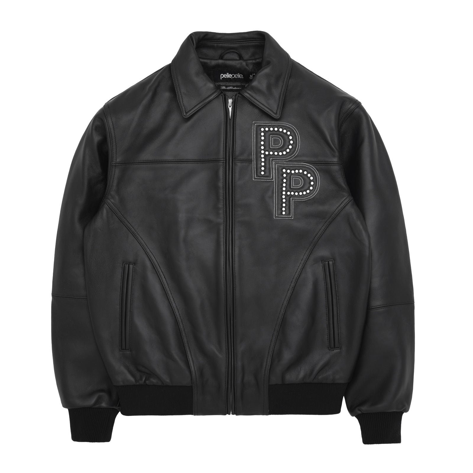 Pelle Pelle Stones Black Leather Jacket