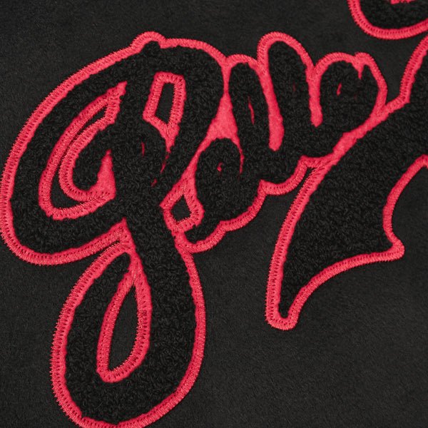 Pelle Pelle Black/Red Wool & Leather Varsity Jacket - Image 8