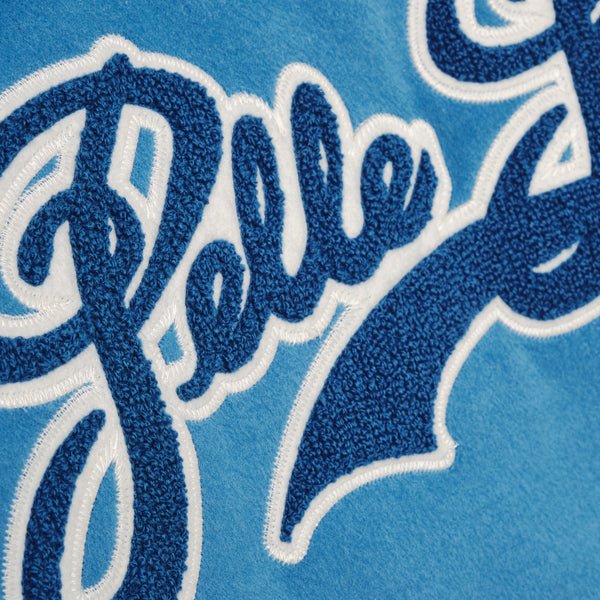 Pelle Pelle World Famous Blue & White Wool/Leather Varsity Jacket - Image 6