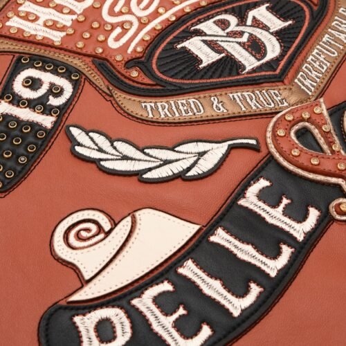 Pelle Pelle Heritage Brown & Black Leather Jacket
