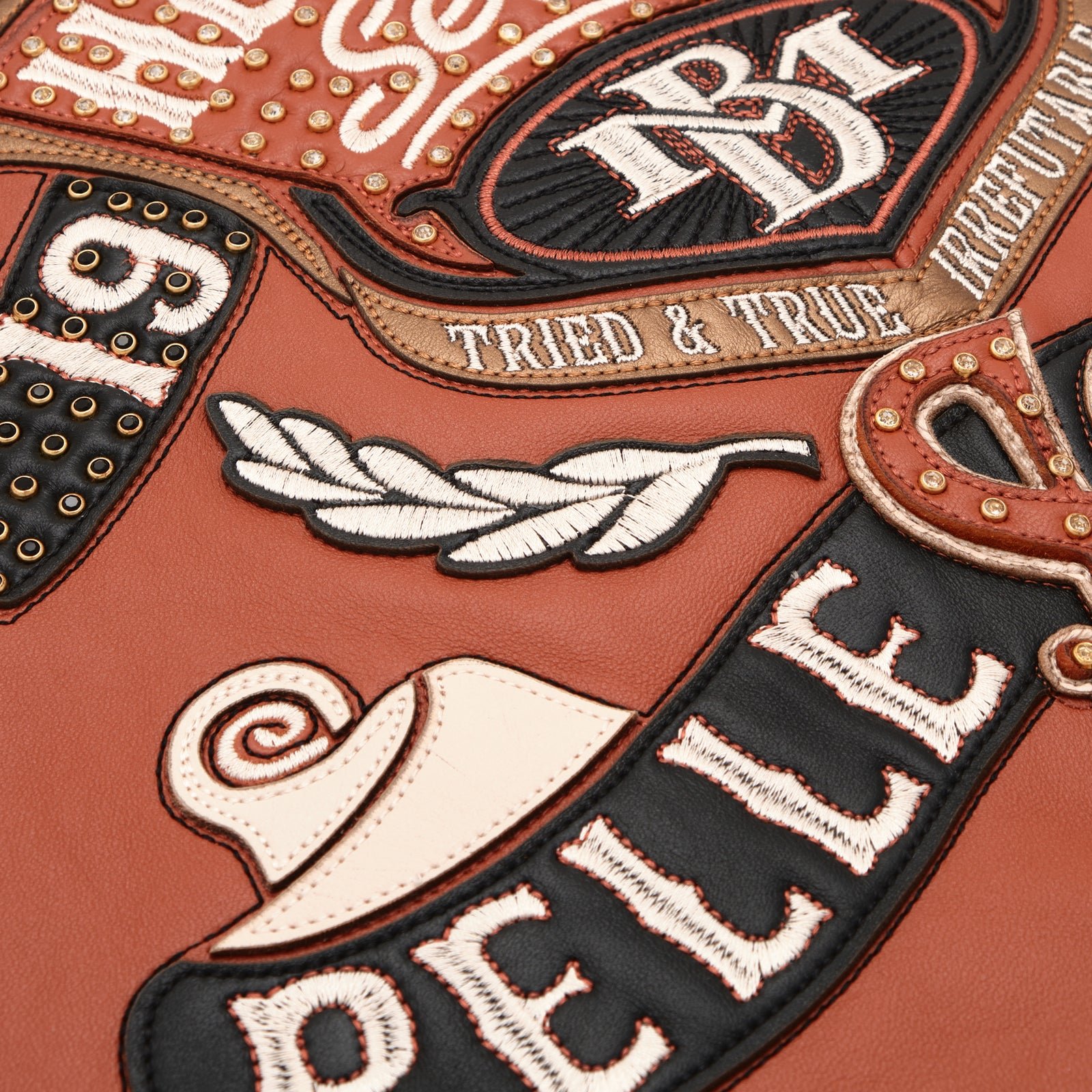 Pelle Pelle Heritage Brown & Black Leather Jacket