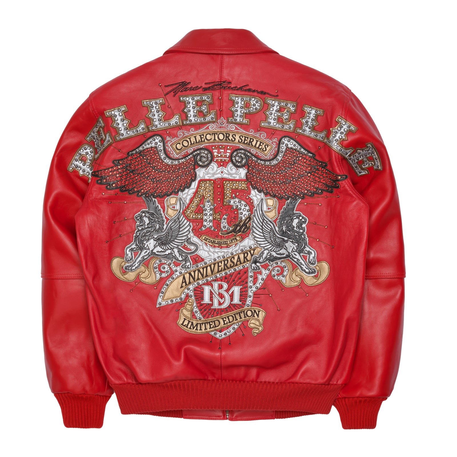 Pelle Pelle Collectors Series Red Leather Jacket - Image 2