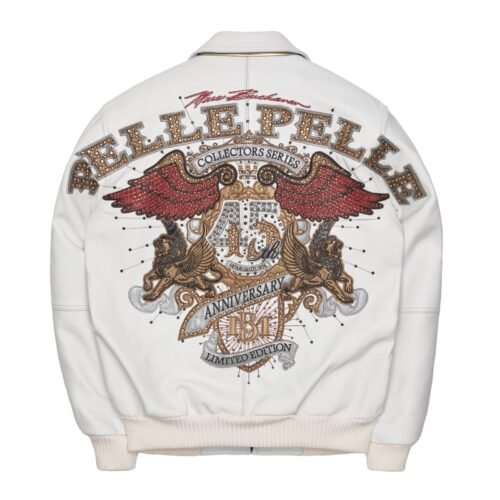 Alternative view of Pelle Pelle Collectors Series White Leather Jacket
