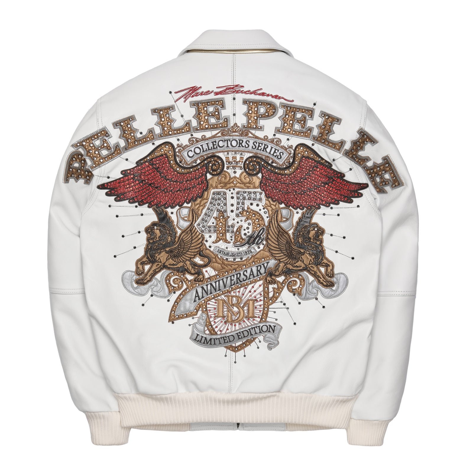 Pelle Pelle Collectors Series White Leather Jacket - Image 2