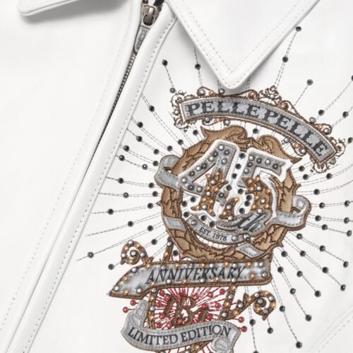 Pelle Pelle Collectors Series White Leather Jacket - Image 4