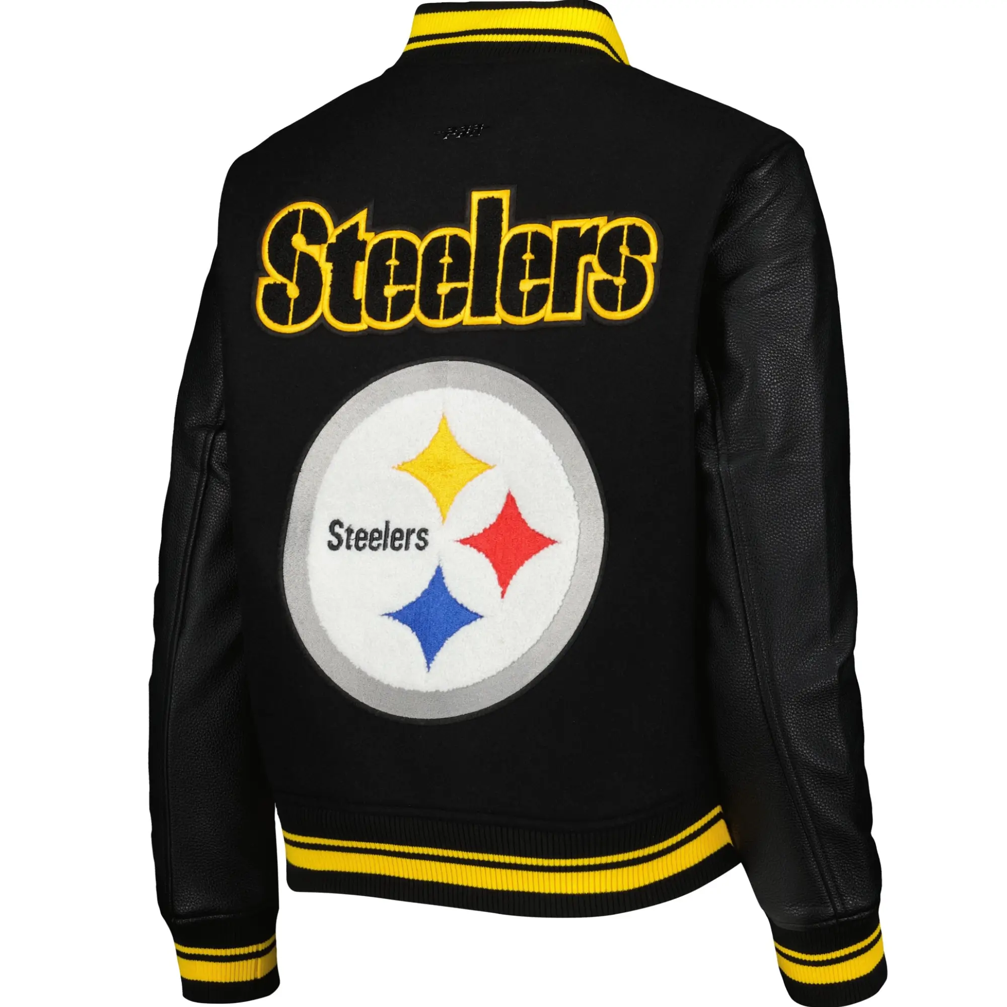 Pittsburgh Steelers Football Team Players Wool & Leather Varsity Jacket