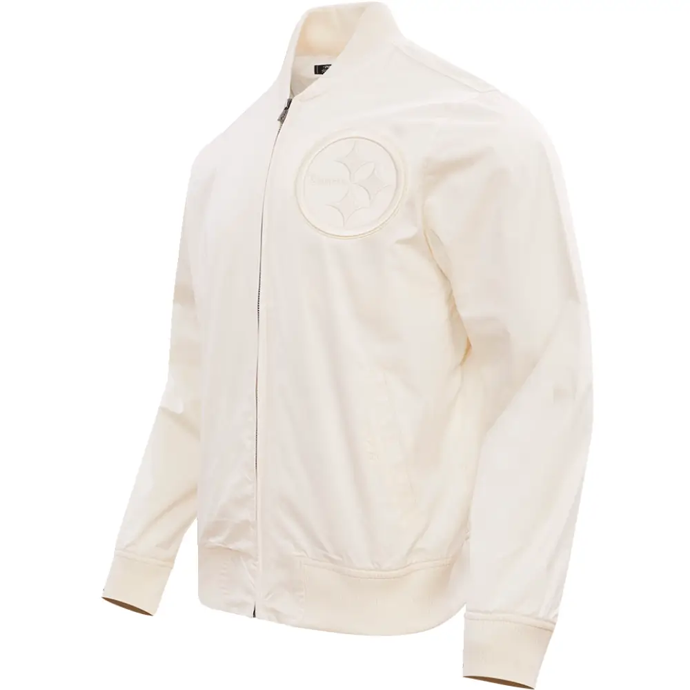 Pittsburgh Steelers Satin Varsity Zipper Jacket