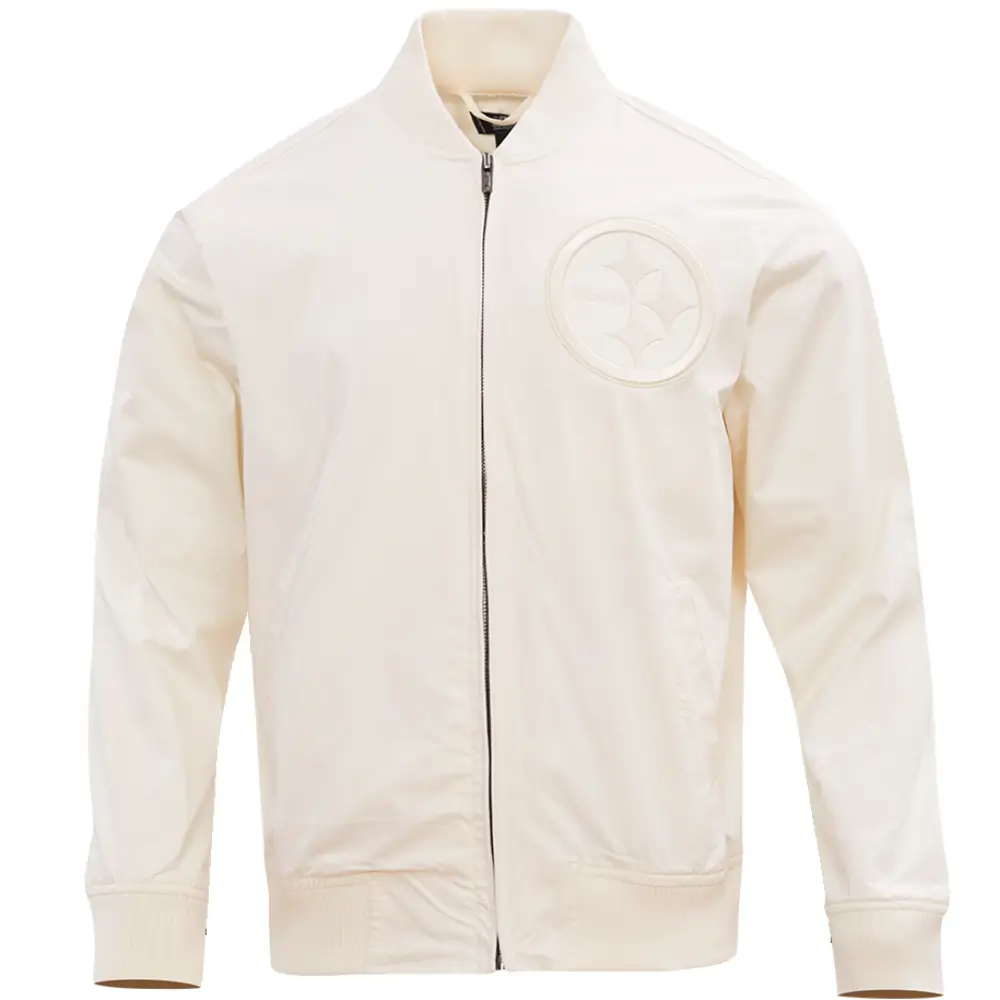 Pittsburgh Steelers Satin Varsity Zipper Jacket