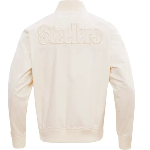 Pittsburgh Steelers Satin Varsity Zipper Jacket