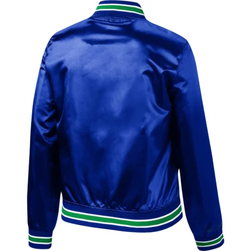 Seattle Seahawks Lightweight Satin Varsity Jacket