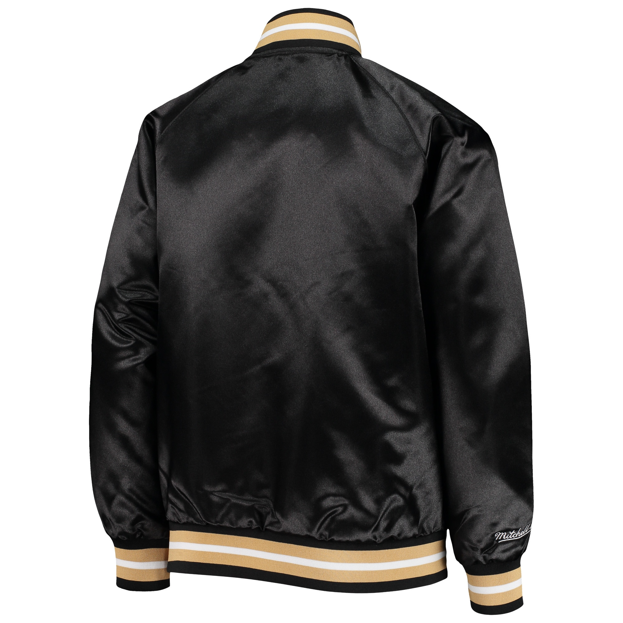 New Orleans Saints Lightweight Satin Varsity Jacket
