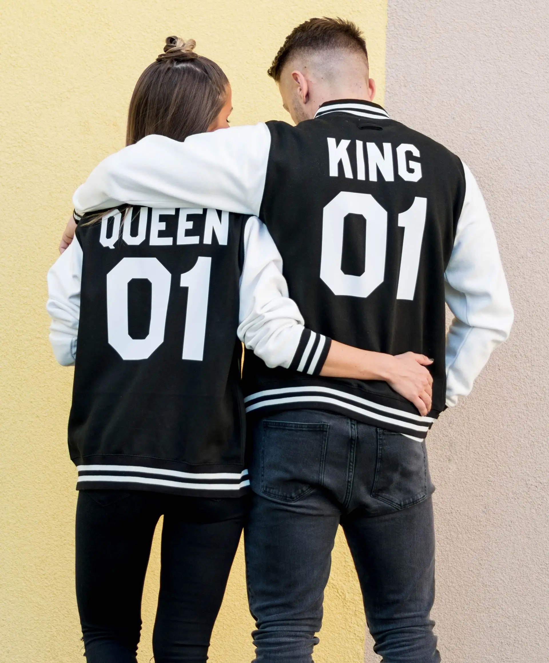 Couple Varsity King / Queen Jacket - Image 5