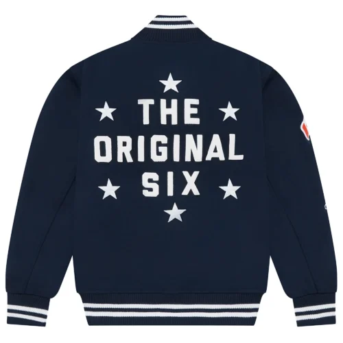 Alternative view of Toronto Maple Leafs Full-Snap Wool Varsity Jacket - Blue