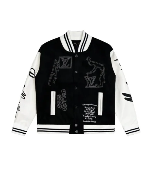 LV Baseball Bomber Varsity Jacket