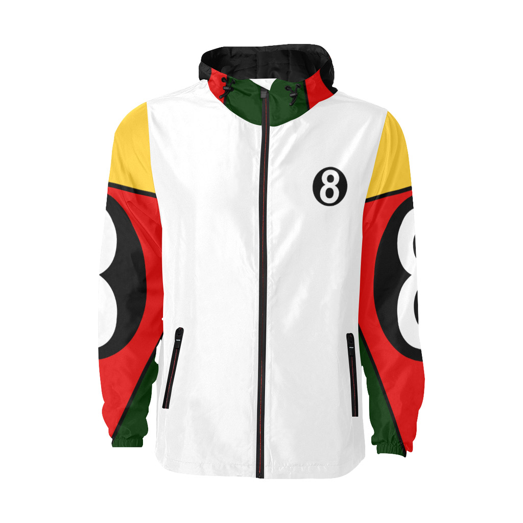 8 Ball 90s Hooded Bomber Jacket - Image 2