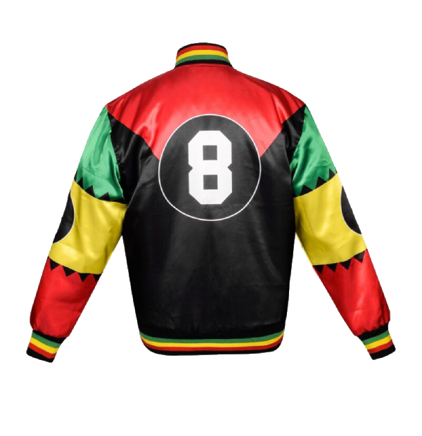 90s Martin INTRO 8 Ball Varsity Jacket - Image 3