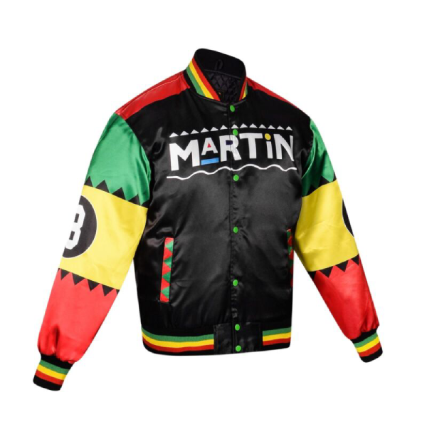 90s Martin INTRO 8 Ball Varsity Jacket - Image 2