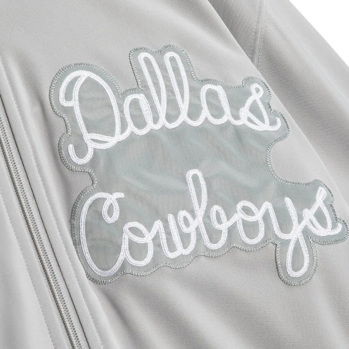 Dallas Cowboys Authentic 1967 Warm-Up Off White Varsity Jacket - Image 3