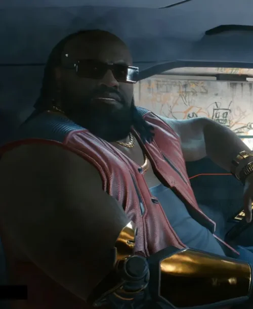 Cyberpunk 2077 Dexter DeShawn Leather Vest - Image 4