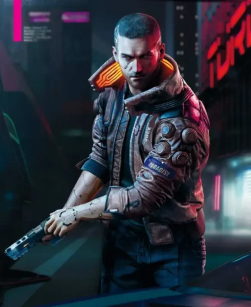 Cyberpunk 2077 Edgerunners Samurai Bomber Jacket