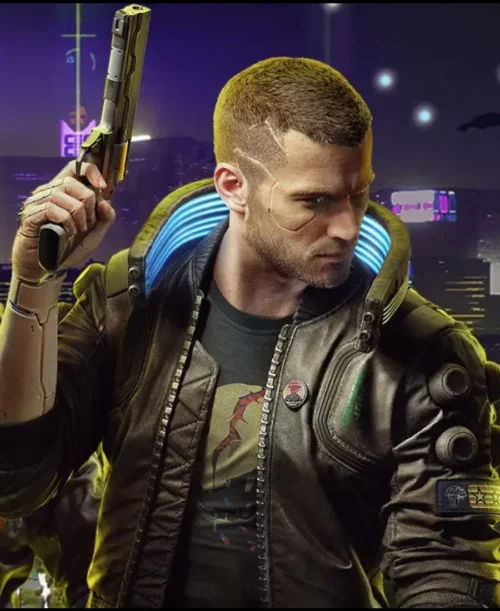 Cyberpunk 2077 Edgerunners Samurai Bomber Jacket - Image 4
