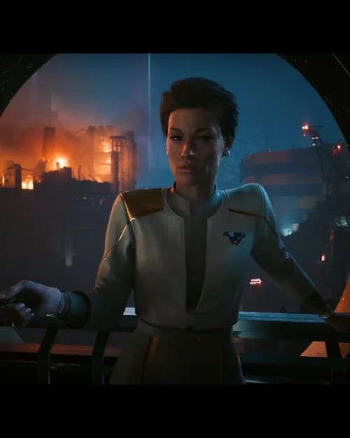 Alternative view of Cyberpunk 2077 Phantom Liberty V Cosplay Jacket