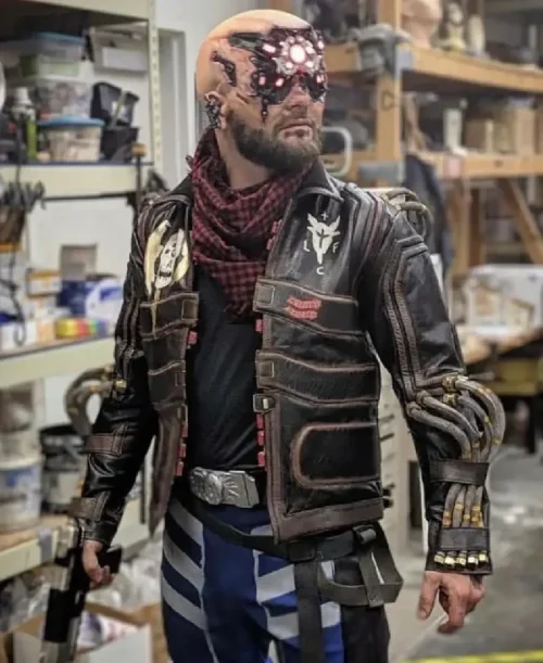 Cyberpunk 2077 Royce Leather Jacket - Image 3