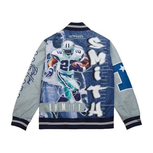 Alternative view of Dallas Cowboys Team Burst Warm-Up Jacket