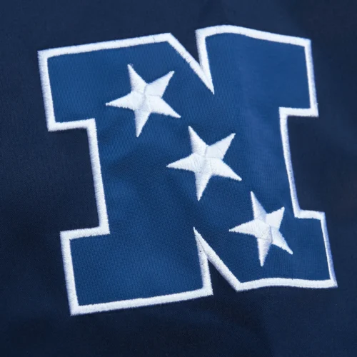 Dallas Cowboys Team OG 2.0 Full-Snap Blue Varsity Jacket - Image 3