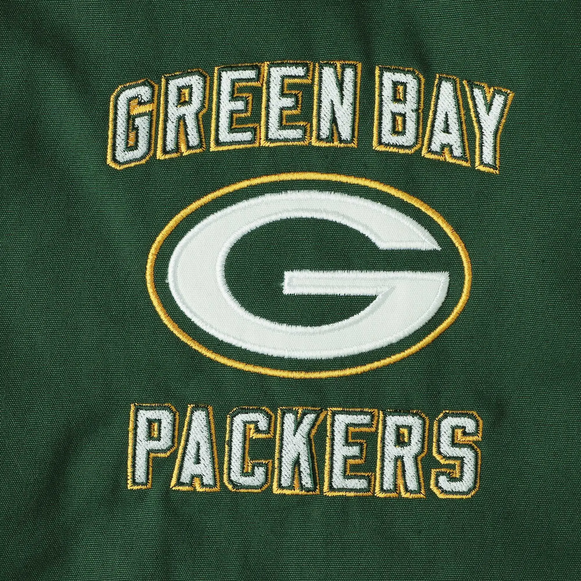 Green Bay Packers G-III Sports Victory Formation Commemorative Full-Snap Green Varsity Jacket - Image 3