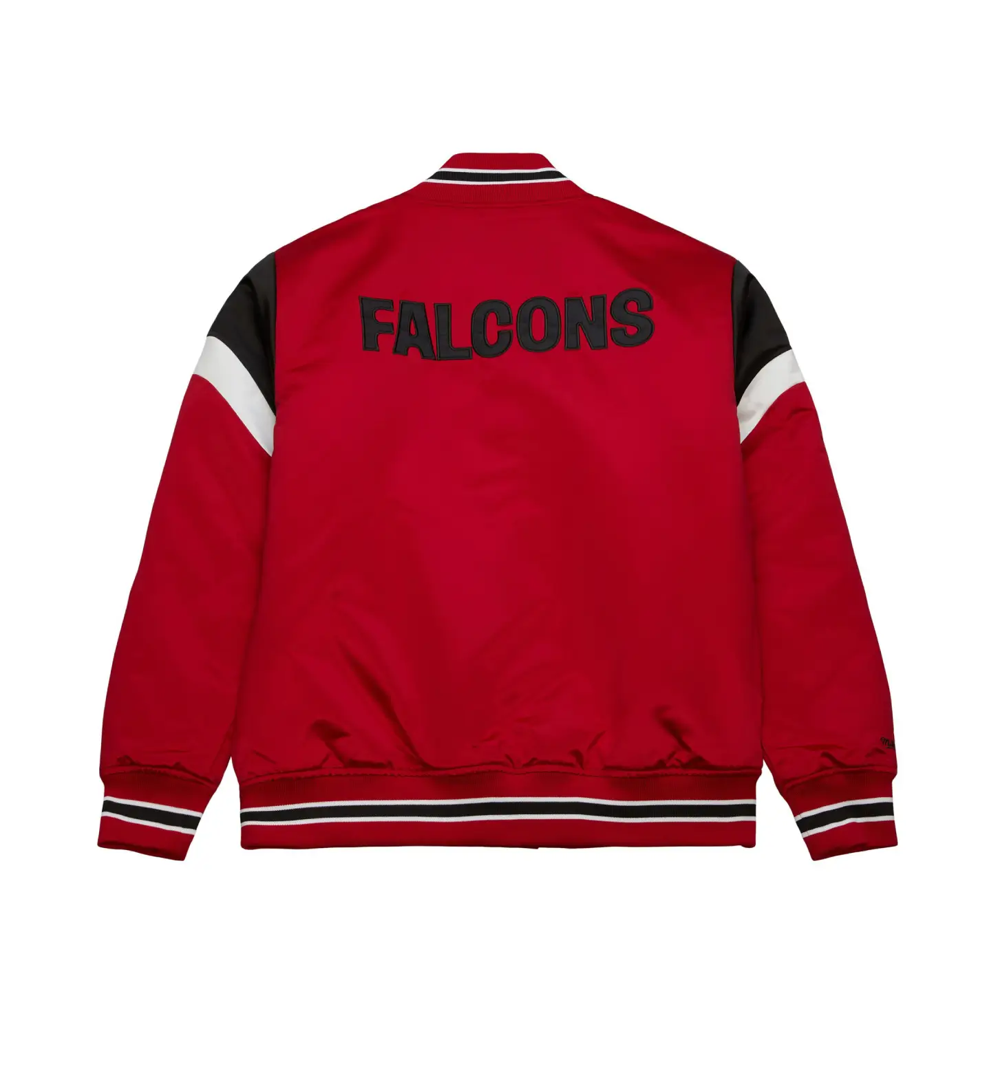 Atlanta Falcons Cooperstown Heavyweight Full-Snap Satin Varsity Jacket - Image 2