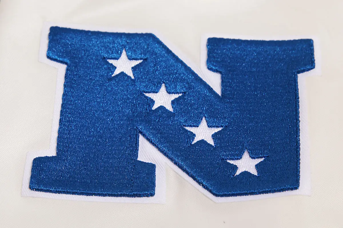 Los Angeles Rams Retro Classic Satin Varsity Jacket - Image 8