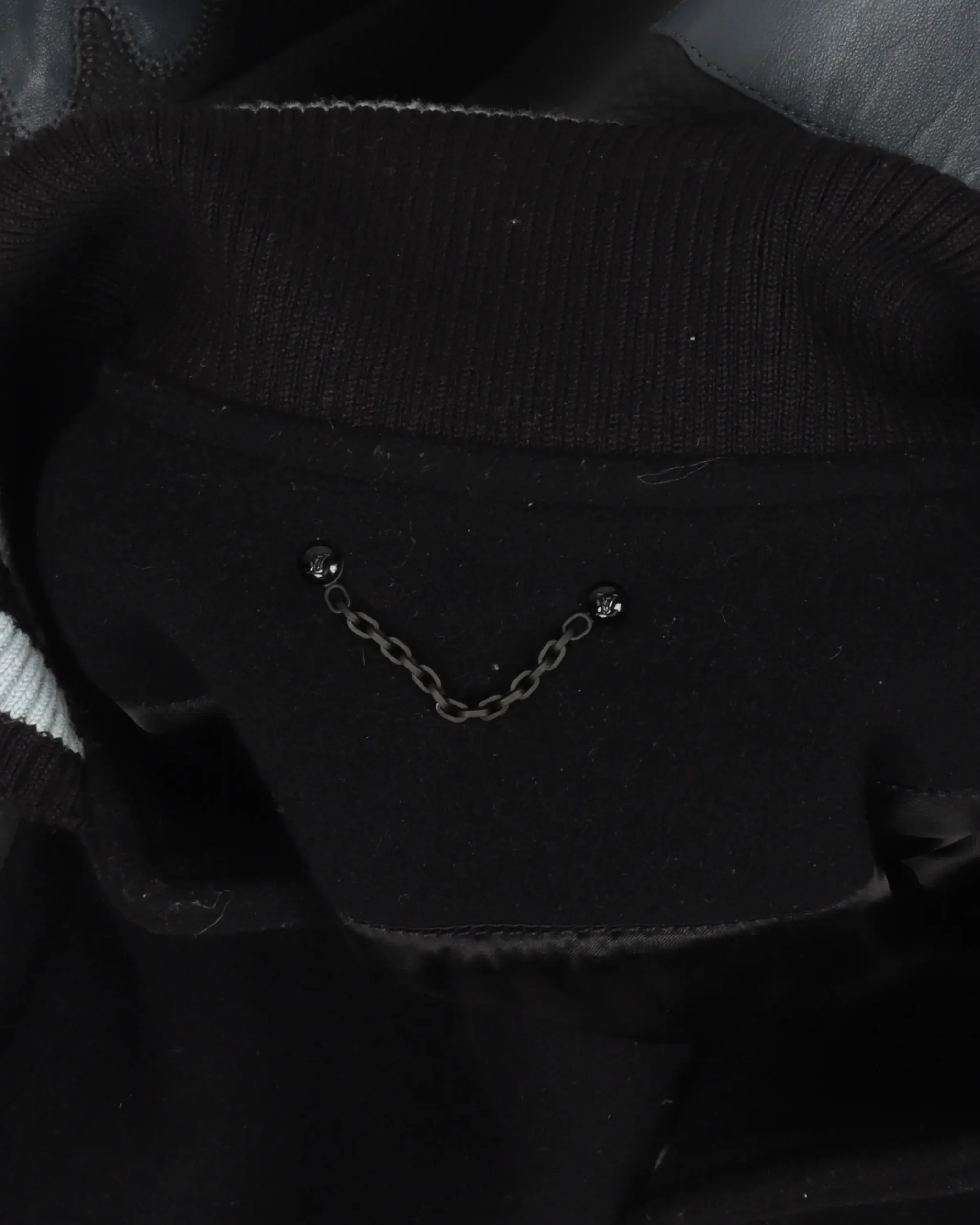 Louis Vuitton Chains Camo Bomber Varsity Jacket - Image 4