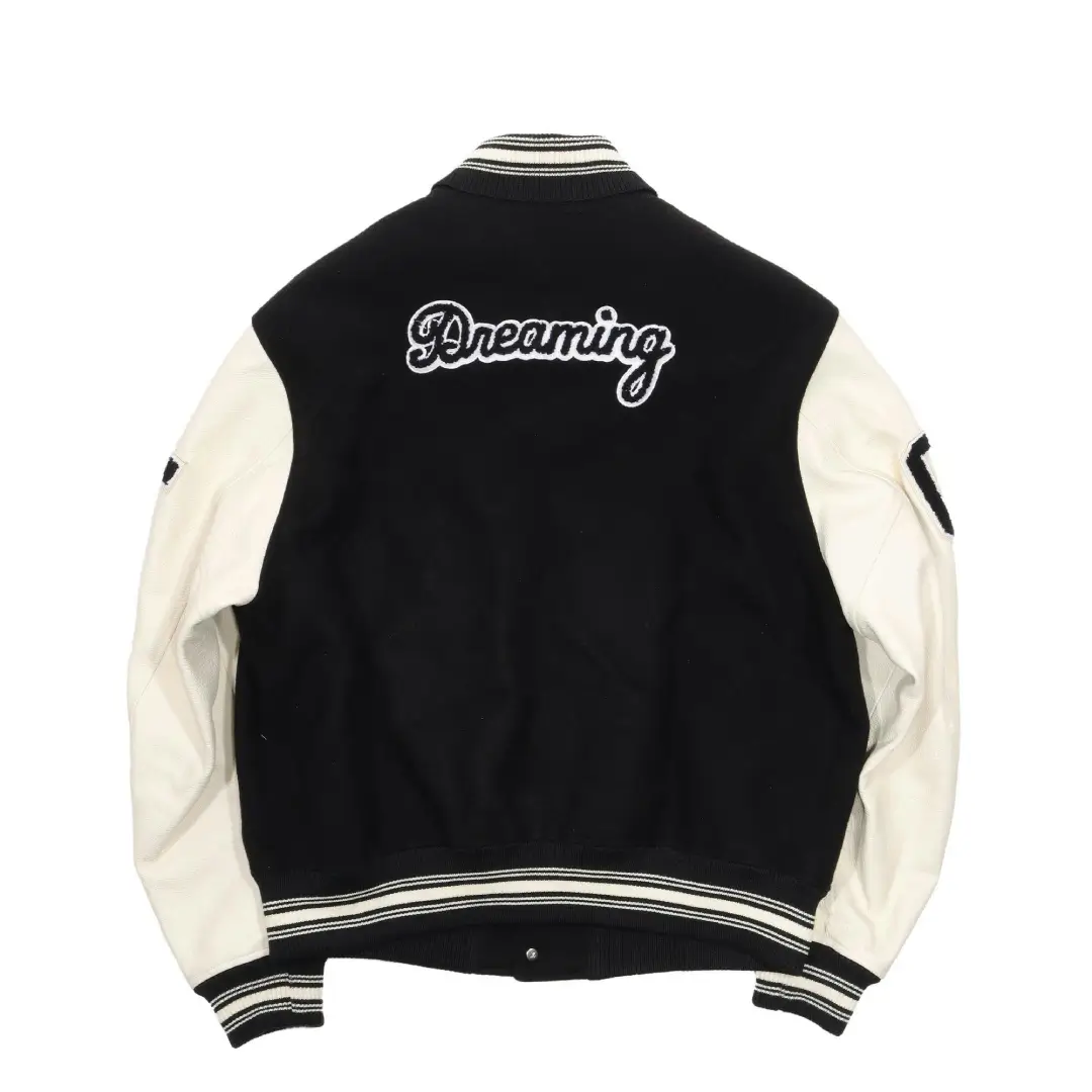 Louis Vuitton Dreaming Black Bomber Varsity Jacket - Image 4
