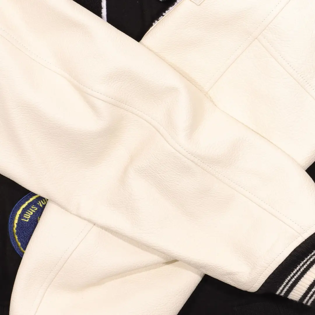 Louis Vuitton Dreaming Black Bomber Varsity Jacket - Image 6