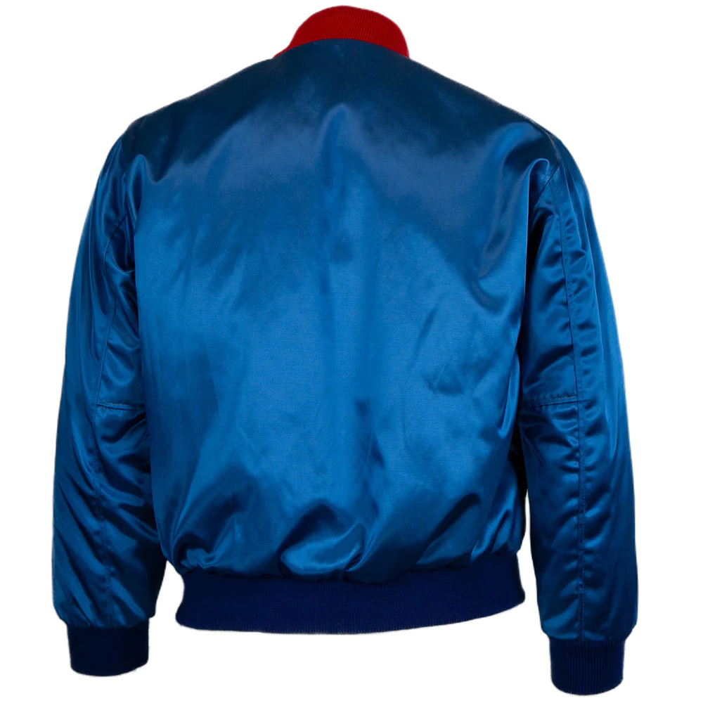 Montreal Expos 1969 Authentic Satin Varsity Jacket - Image 2