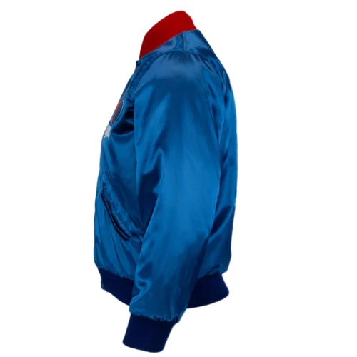 Montreal Expos 1969 Authentic Satin Varsity Jacket - Image 3