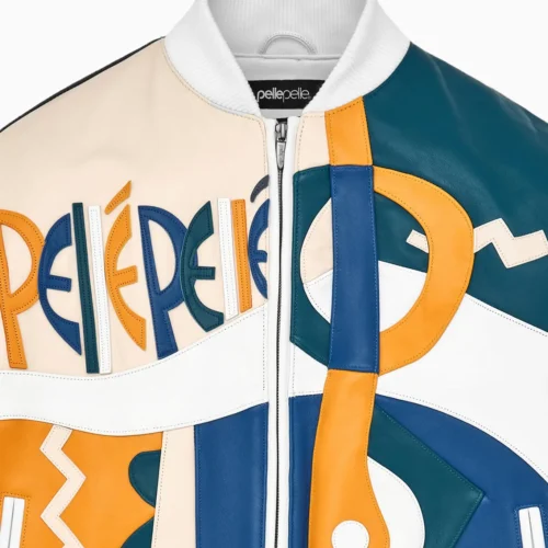 Pelle Pelle Picasso Plush White Leather Jacket - Image 3
